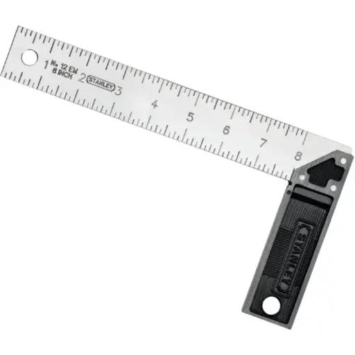 [240-442] ESCUADRA 8 MANGO METAL 46-532 STANLEY