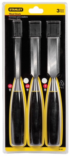 [240-535] JGO FORMON 3PZS 1/2,3/4,1 (12,19 y 25MM) 16-125 STANLEY