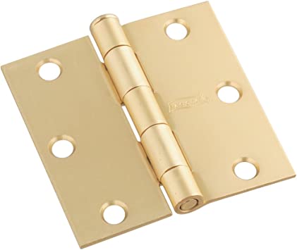[240-91] BISAGRA 3X3 LATON OPACA N142-604 NATIONAL (PAR)