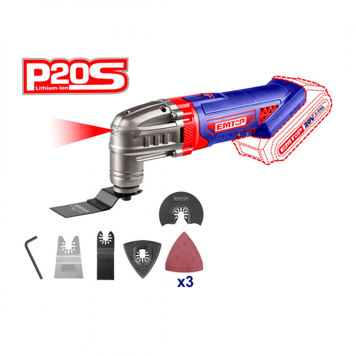 [258-144] LIJADORA MULTIHERRAMIENTA 20V MF2001 EMTOP