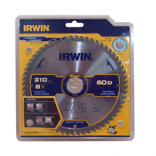 [259-212] SIERRA 8 1/4X60DX30MM IW15182 IRWIN