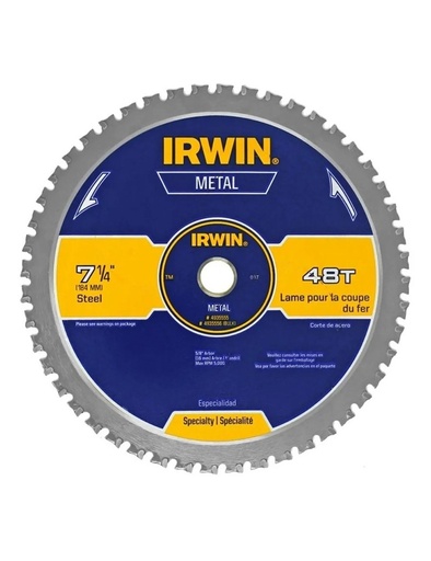 [259-218] SIERRA 7 1/4X48DX5/8 ALUMINIO 363017LA IRWIN