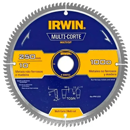 [259-228] SIERRA 10X100 ALUMINIO 363021LA IRWIN
