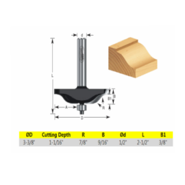 [261-140] BROCA ROUTER 420-22 TIMBERLINE
