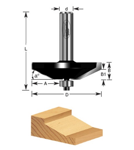 [261-142] BROCA ROUTER 420-30 TIMBERLINE