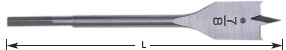 [261-166] BROCA PALETA 1 3/8  604-730 TIMBERLINE