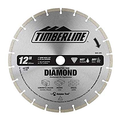 [261-396] DISCO DIAMANTE 12 DENTADO 640-370 TIMBERLINE