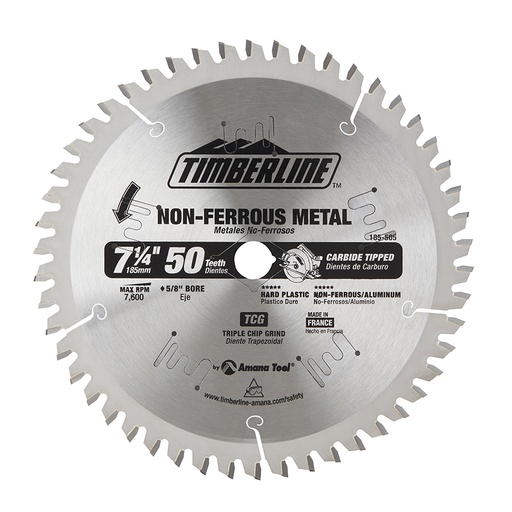 [261-86] SIERRA 7 1/4X50X5/8 ALUMINIO 185-505 TIMBERLINE