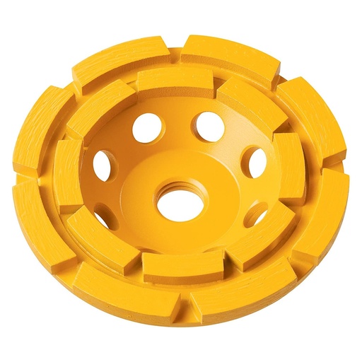 [264-51] COPA DIAMANTE 4 PULIR CONCRETO DOBLE DW4772 DE WALT