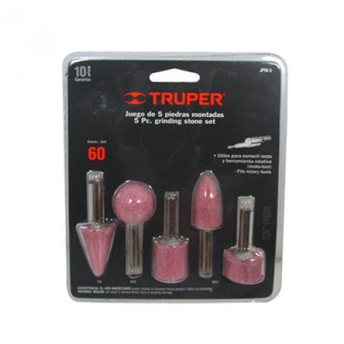 [265-128] JGO PIEDRA P/BARRENO (5PZS) 11680 TRUPER