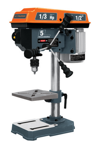 [265-159] BARRENO PEDESTAL PISO 1/2X8  1/3HP 250 W, 16174 TRUPER