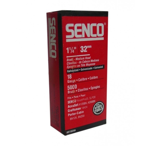 [265-212] CJA CLAVILLO 1 1/4X18 (5MIL) SENCO