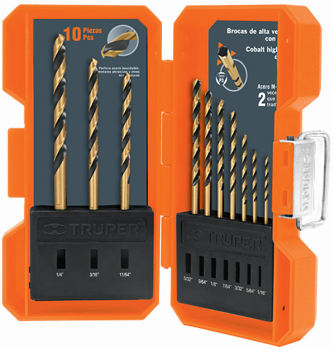 [265-240] JGO BROCA COBALTO 1/16-1/4(10PZ)11399 TRUPER