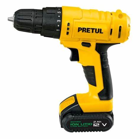 [265-3] BARRENO 3/8 BAT 12V 29975 PRETUL