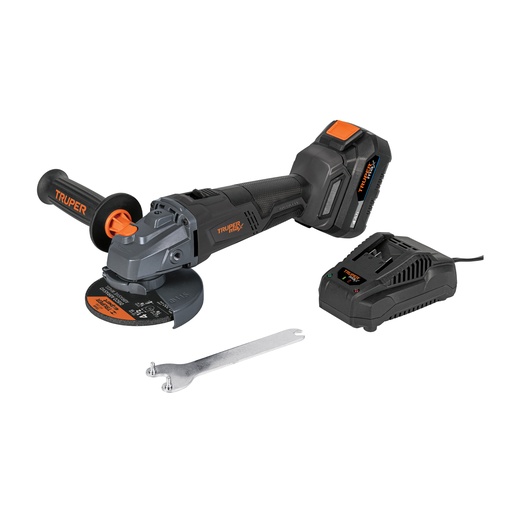 [265-317] PULIDORA 4 1/2 20V 4.0AH 102449 TRUPER