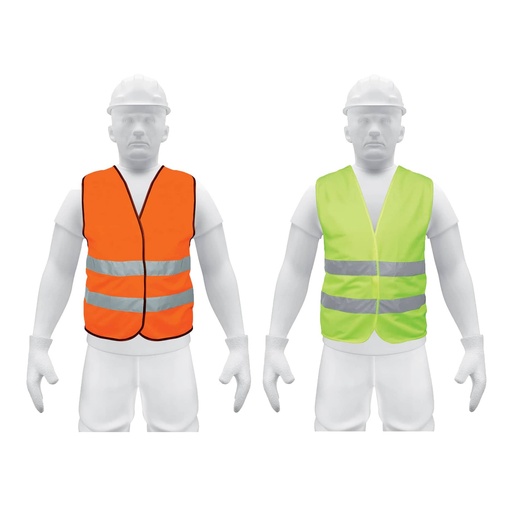 [265-320] CHALECO SEGURIDAD AMARILLO/NARANJA 13474 UNITALLA TRUPER