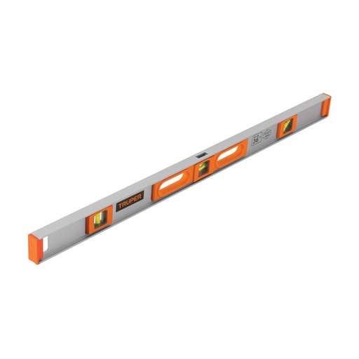 [265-919] NIVEL 36 ALUMINIO NARANJA CON PROTECCION PROFESIONAL 17038 TRUPER