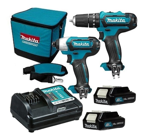 [300-121] COMBO BARRENO/DESARM 12V CLX228  1.5AH MAKITA