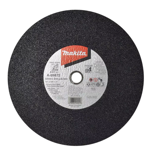 [301-97] DISCO CORTE MTL 14X1/8X1 A89872-25/B57607 MAKITA