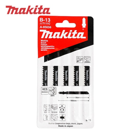 [302-4] JGO SIERRA CALADORA 5PZS A85656 MAKITA