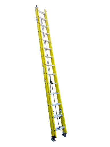 [303-38] ESCALERA 28 EXT FIBRA IND AMARILLO INCO (200 KG)