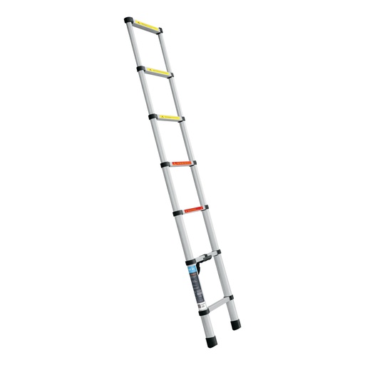 [303-56] ESCALERA TELESCOPICA 7 PELDAÑOS 102K 101903 TRUPER