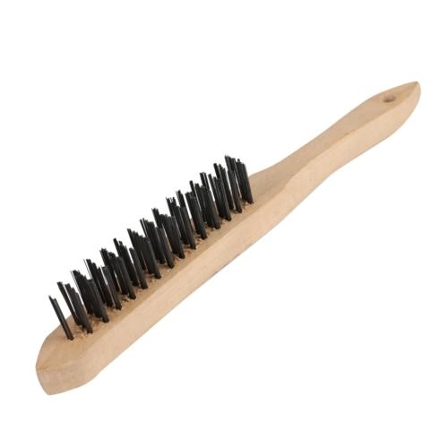 [32-10] CEPILLO ALAMBRE 5 FILAS C/MANGO 100.051 LESSMAN ALEMAN