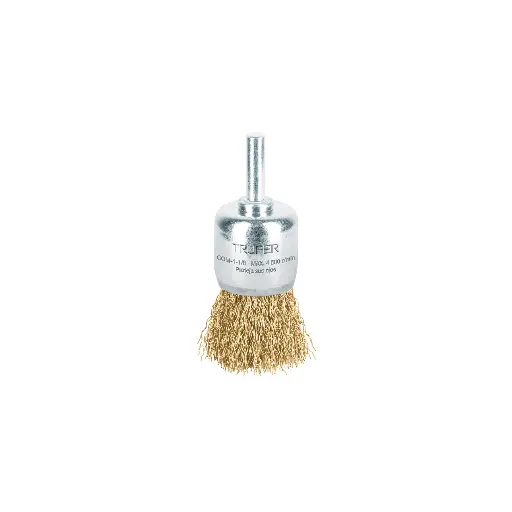 [32-18] CEPILLO COPA 1 1/8 LATON ALAMBRE 11596 TRUPER