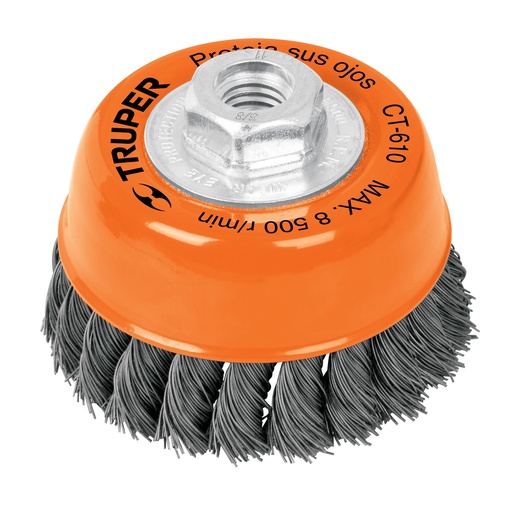 [32-30] CEPILLO COPA TRENZADO 4X5/8  14187 TRUPER