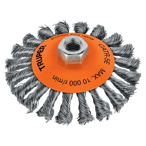 [32-41] CEPILLO PLANO TRENZADO 5X5/8  14191 TRUPER