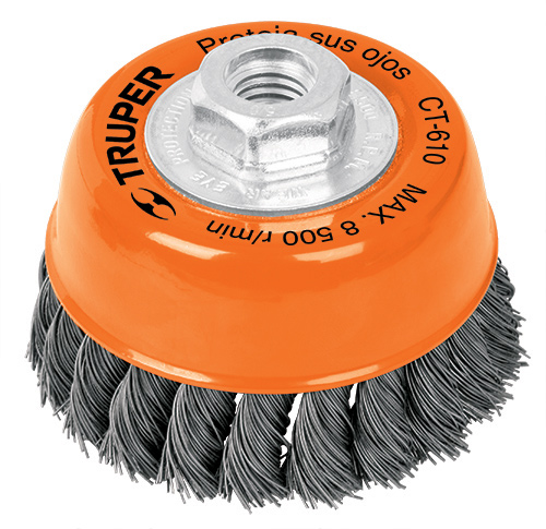 [32-58] CEPILLO COPA TRENZAD0 3X14MM 14184 TRUPER