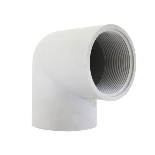 [50-237] CODO 1 1/4 C/ROSCA A 90 PVC