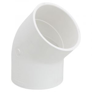 [50-243] CODO 4   45 LISO PVC