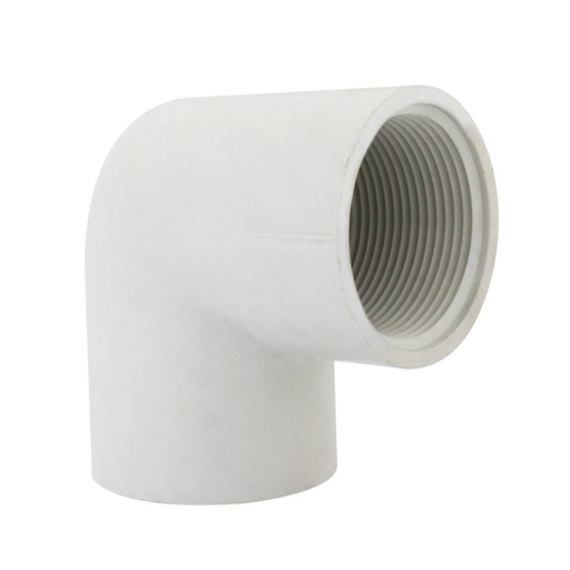 [50-245] CODO 1  90 § C/ROSCA PVC