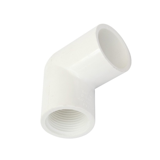 [50-248] CODO 1/2  90 § C/ROSCA PVC 