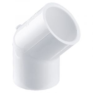 [50-249] CODO 3/4  45 §  LISO PVC 