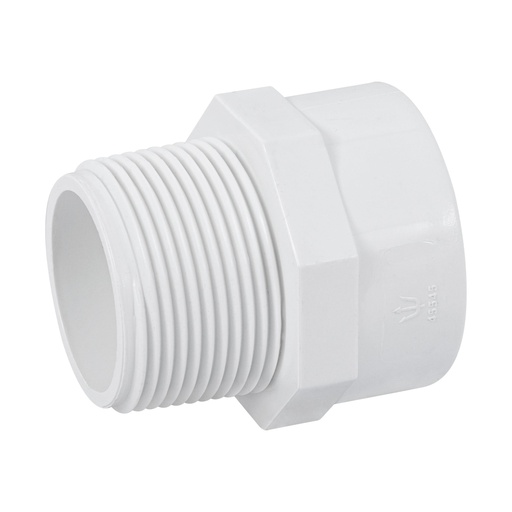 [50-372] ADAPTADOR MACHO 1 1/4 PVC 01064
