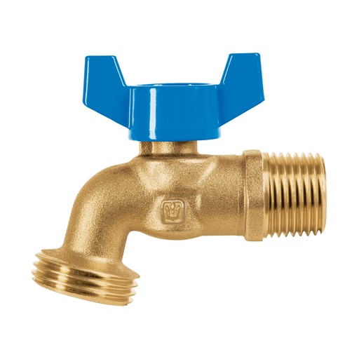 [50-38] LLAVE CHORRO 1/2 LATON MARIPOSA 49053 FOSET