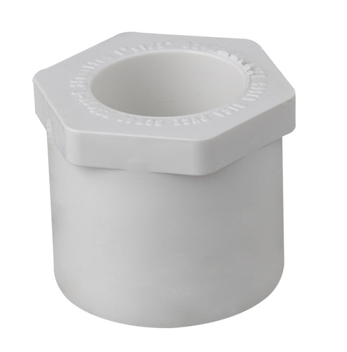 [50-400] REDUCIDOR BUSHING 3/4-1/2 LISO PVC