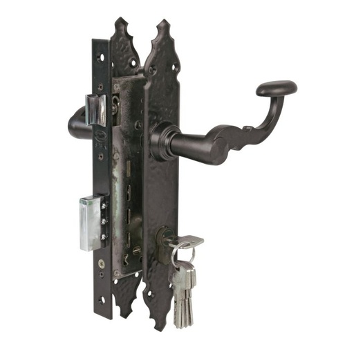 [56-104] CHAPA COLONIAL MADERA 340N1 NEGRO AMIG