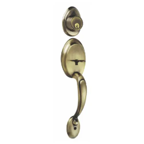 [56-313] CHAPA COLONIAL HARRINGTON 609 AB BRONCE  LP-HAR609 LOCK PLUS 