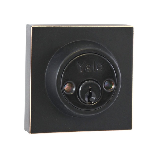 [56-362] CHAPA SEGUDIRAD CUADRADA LLAVE LLAVE NEGRA 11284 YALE