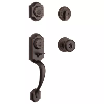 [56-440] CHAPA COLONIAL BELLEVIEW NEGRA LLAVE/MARIPOSA 687 US11P KWIKSET