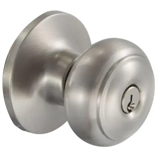 [56-803] CHAPA BOLA PALACE 400 US15 C/LLAVE KWIKSET
