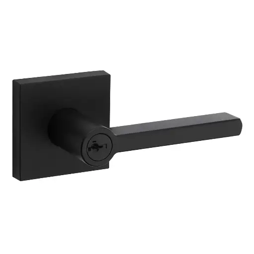 [56-809] CHAPA MANECILLA DORMITORIO CASEY 405 US514  NEGRA KWIKSET