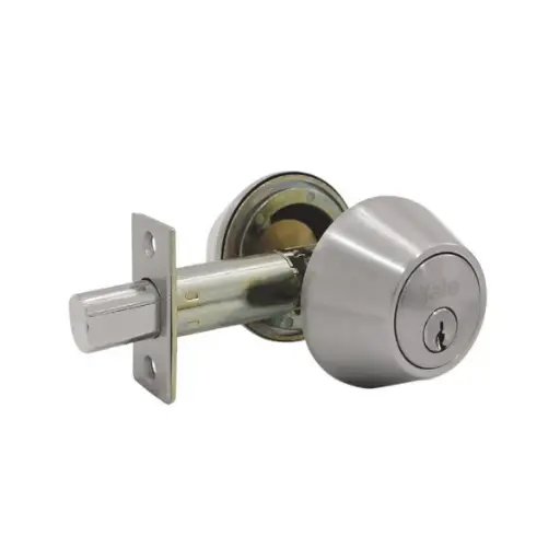 [56-82] CHAPA SEGURIDAD LLAVE LLAVE BRONCE 8946/8021 US5 KENT YALE