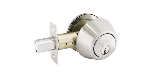 [56-84] CHAPA SEGURIDAD LLAVE LLAVE SATIN 8948 US32D KENT YALE