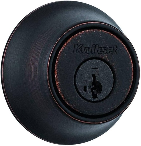 [56-894] CHAPA SEGURIDAD LLAVE LLAVE NEGRA AC 665 US11P KWIKSET