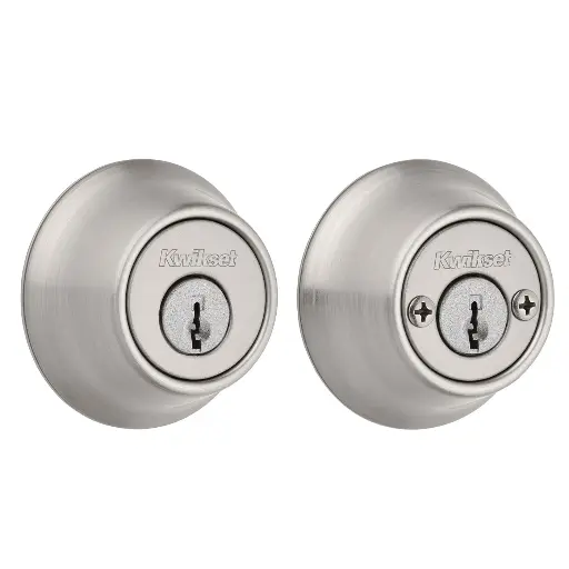 [56-900] CHAPA SEG 665 US26D LLAVE LLAVE SATIN KWIKSET