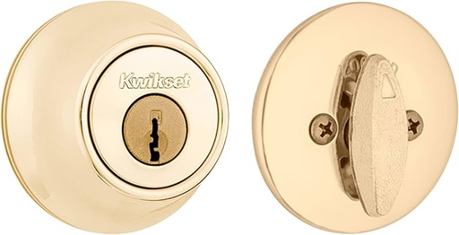[56-980] CHAPA SEGURIDAD GEO LANE LLAVE MARIPOSA LATON CG-660 US3 KWIKSET